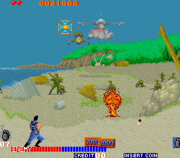 Cabal (World, Joystick) background