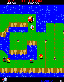 Dig Dug II (New Ver.) background