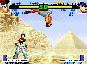 The King of Fighters 10th Anniversary 2005 Unique (version) background