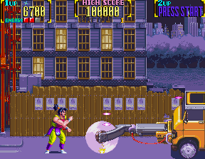 Mystic Warriors (ver UAA) background