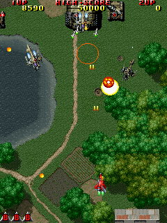 Raiden II (Germany) background