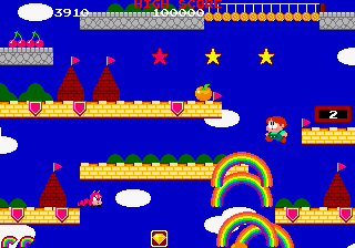Rainbow Islands (old version) background