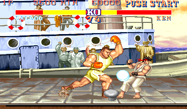 Street Fighter II - Champion Edition (Alpha Magic-F version set 4, 920313 etc) background