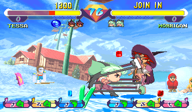 Super Gem Fighter Mini Mix (970904 Hispanic) background