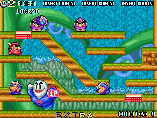 Snow Bros. 2 - with new elves background