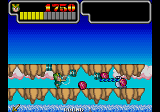 Wonder Boy III - Monster Lair (set 2, Japan, System 16B, FD1094 317-0085 decrypted) background