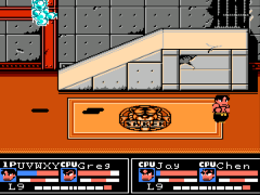 Nekketsu Kakutou Densetsu (Japan) [En by oRdErEDchaos v0.95] (Technos Fighting Legend) background