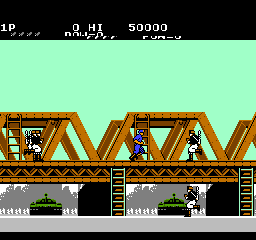 Rush'n Attack (Europe) background