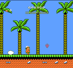 Hudson's Adventure Island II (USA) background