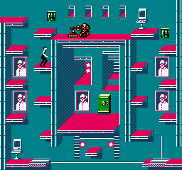 Impossible Mission II (USA) (Unl) background