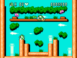 Bubble Bobble Part 2 (USA) [Hack by Dragon Eye Studios v0.15] (~Bubble Bobble Madness 2) background