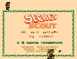 Secret Scout in the Temple of Demise (USA) (Unl) (Beta) background