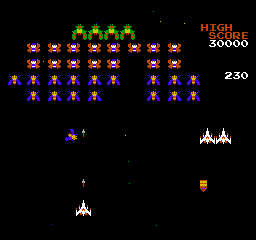 Galaga (Japan) background