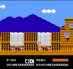 Puss n Boots - Pero's Great Adventure (USA) background
