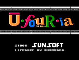 Ufouria - The Saga (Europe) (Beta) background
