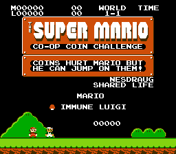 Super Mario Co-Op Coin Challenge 1.1 (Shared Lives) background