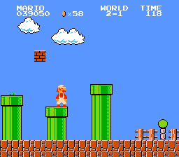 Super Mario Bros. Tweaked background