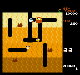Dig Dug (Japan) background