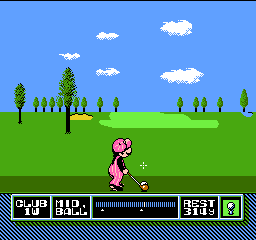 NES Open Tournament Golf (USA) background