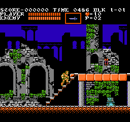 Castlevania III - Dracula's Curse (Europe) background