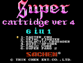 Super Cartridge Ver 4 - 6 in 1 (Asia) (Unl) background