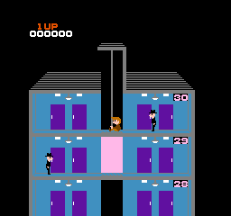 Elevator Action (Japan) background