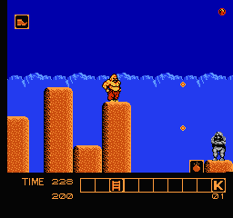 Karnov (Japan) background