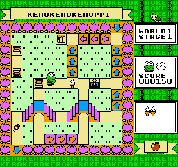Kero Kero Keroppi no Daibouken (Japan) background