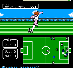 Captain Tsubasa Vol. II - Super Striker (Japan) background