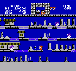 Ninja Jajamaru Kun (Japan) background