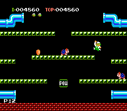 Luigi Bros. Classic background