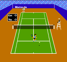 Tennis (Japan, USA) background