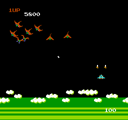 Exerion (Japan) background