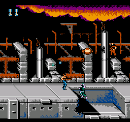 Super Contra (Japan) background