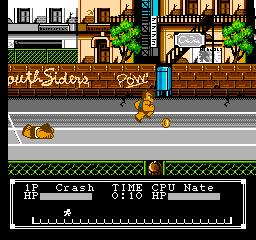 Crash 'n the Boys - Street Challenge (USA) background