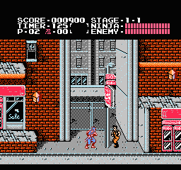 Ninja Gaiden (USA) background