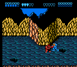 Battletoads changed colors background