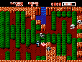 Robo Warrior (Europe) background