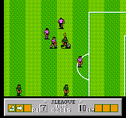 J.League Fighting Soccer - The King of Ace Strikers (Japan) background