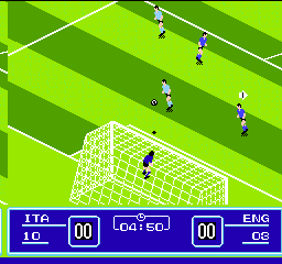 Eric Cantona Football Challenge - Goal! 2 (Europe) background