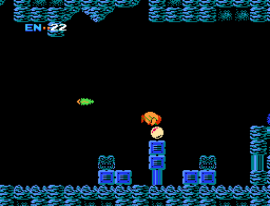 Metroid (USA) [Hack by Litmus Dragon v1.3] (~Metroid Remix) background