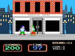 Urban Champion (World) background