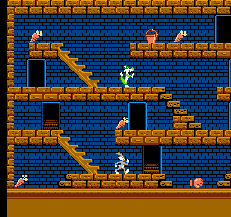 Bugs Bunny Crazy Castle, The (USA) background