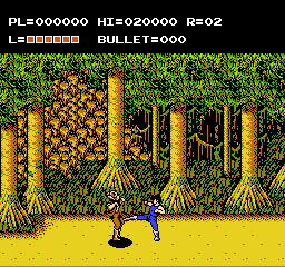 Adventures of Bayou Billy, The (Europe) background