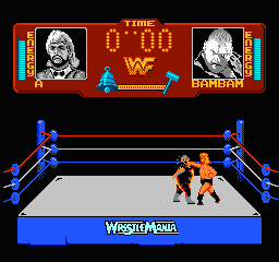 WWF Wrestlemania (USA) background