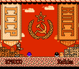Communist Mario 3 background