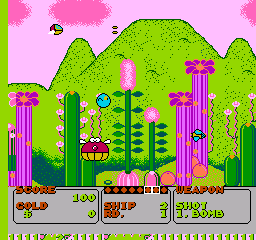Fantasy Zone (Japan) background