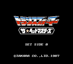Transformers - The Headmasters (Japan) background