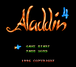 Aladdin 4 (1995) (Unl) background