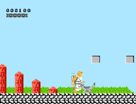 Cheetahmen II (USA) (Unl) background